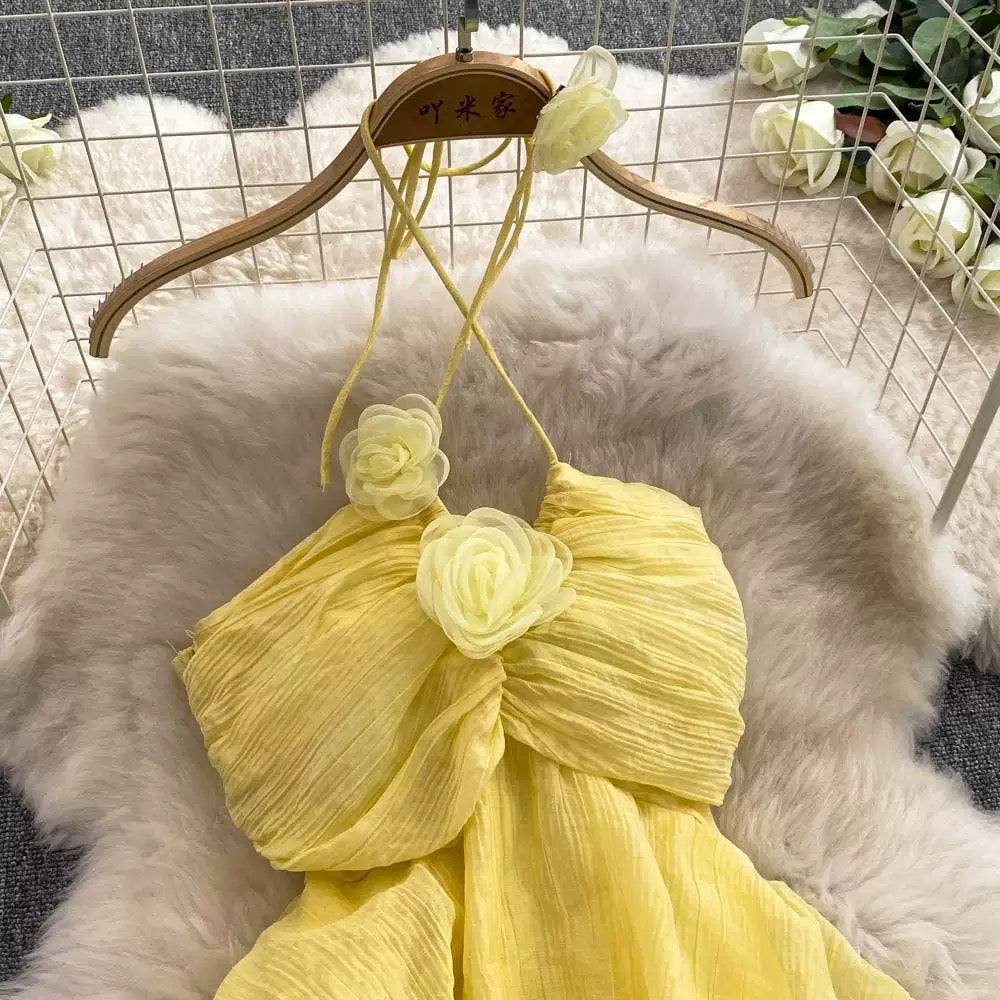 Halter Neck Vacation dress