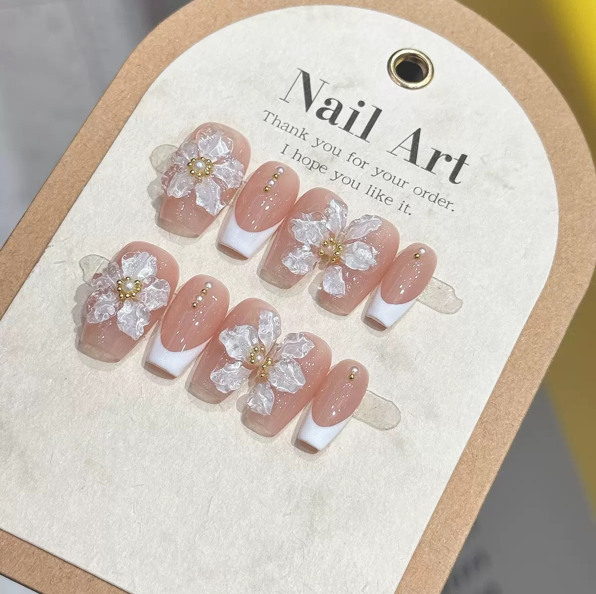 Acrylic Handmade Press On Nails