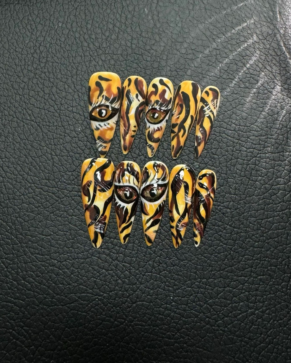 Animal Skin Design Acrylic set