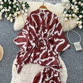 Brown summer 2 piece set