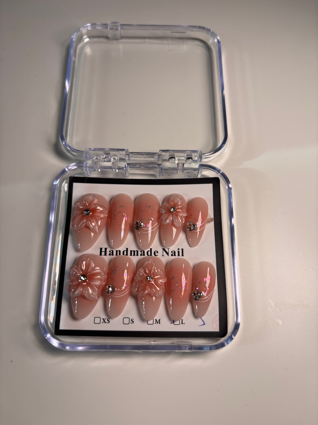 Oval shaped Acrylic Press on Nails