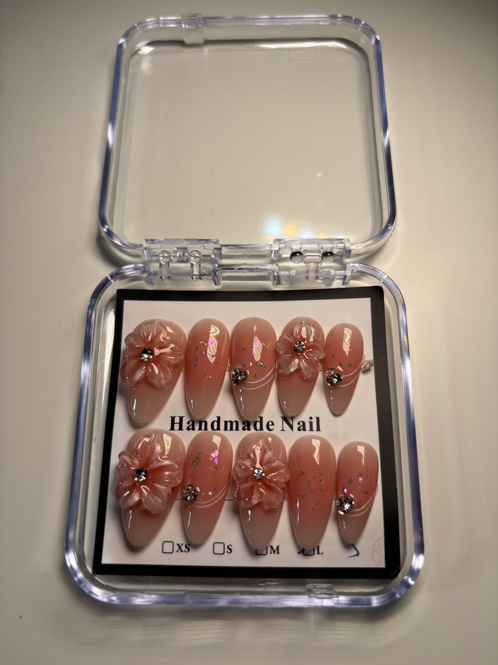 Oval shaped Acrylic Press on Nails