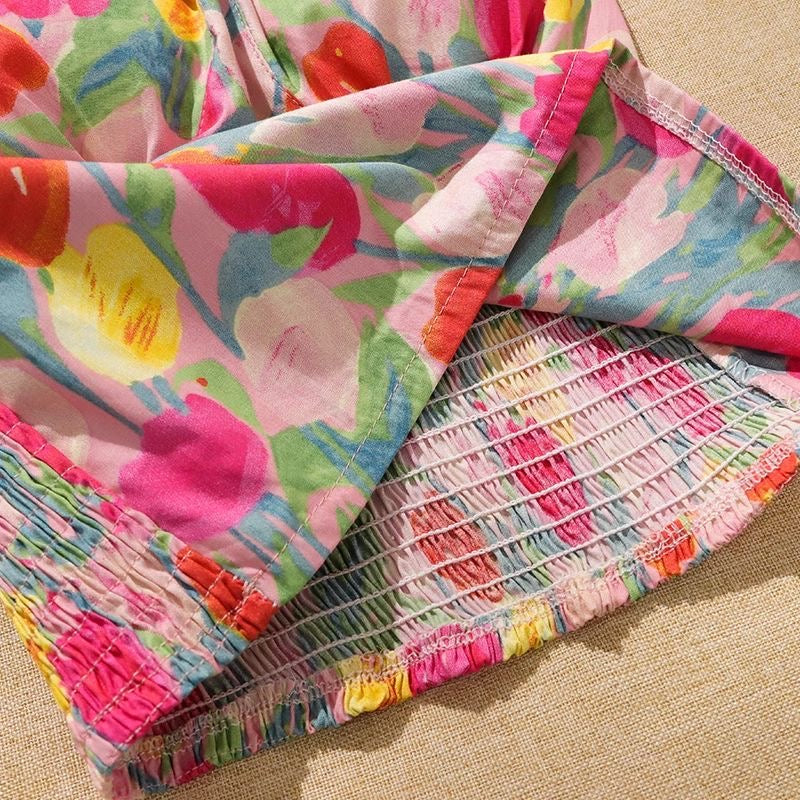 Beach style halter neck top