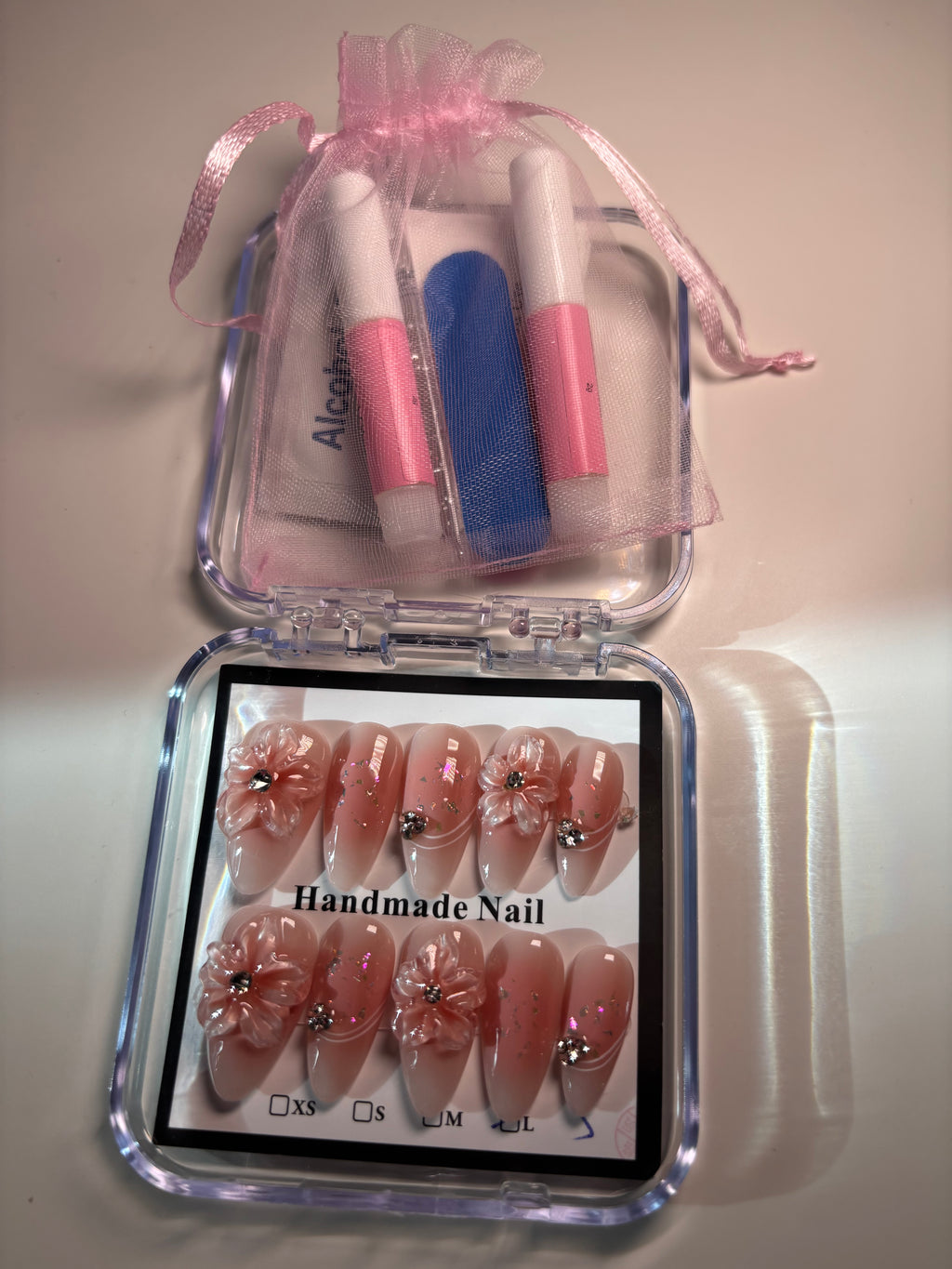 Oval shaped Acrylic Press on Nails