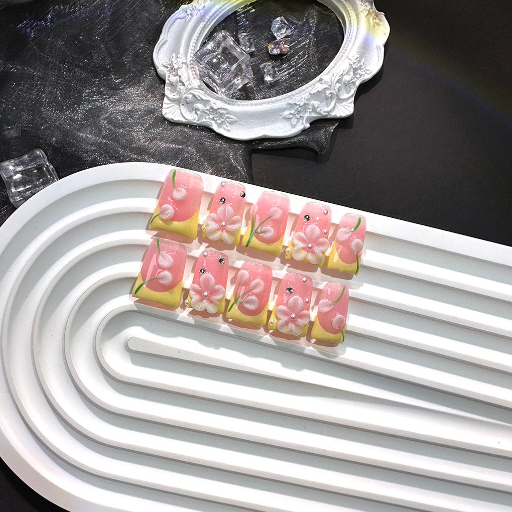 Flower Detail Acrylic Set