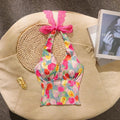 Beach style halter neck top