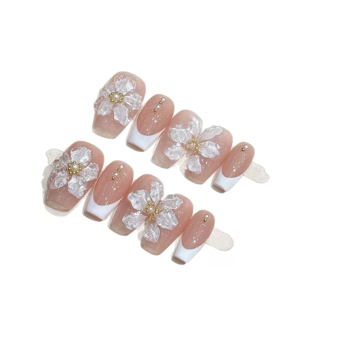 Acrylic Handmade Press On Nails