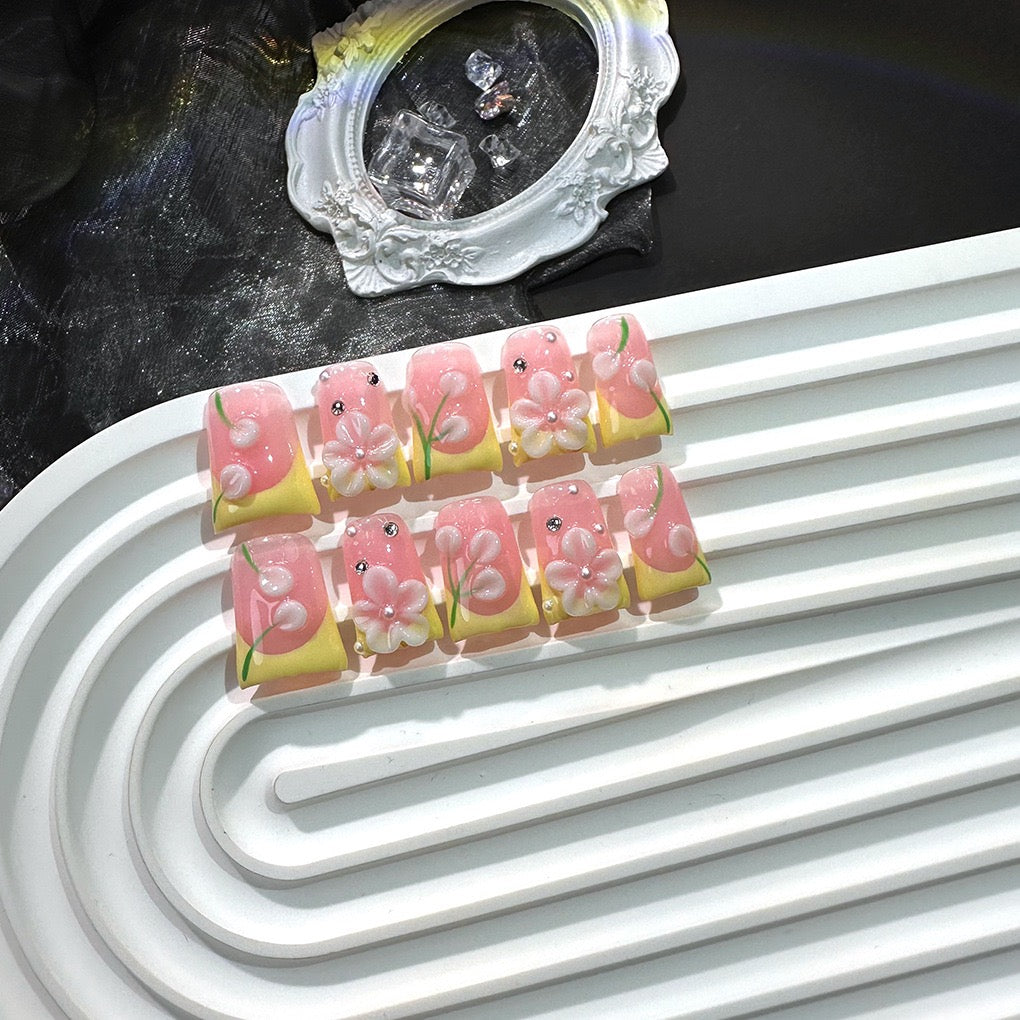 Flower Detail Acrylic Set