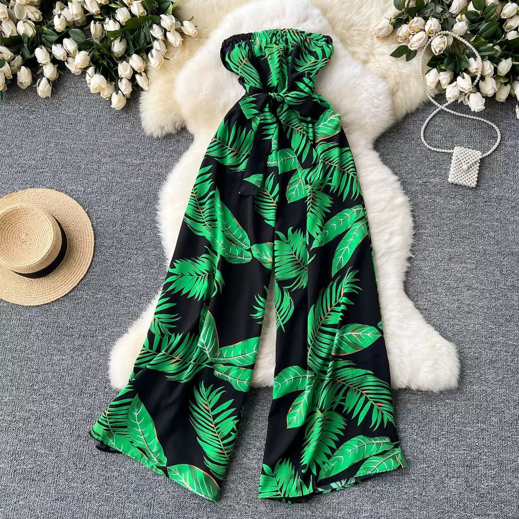 Summer bandeau jumpsuit