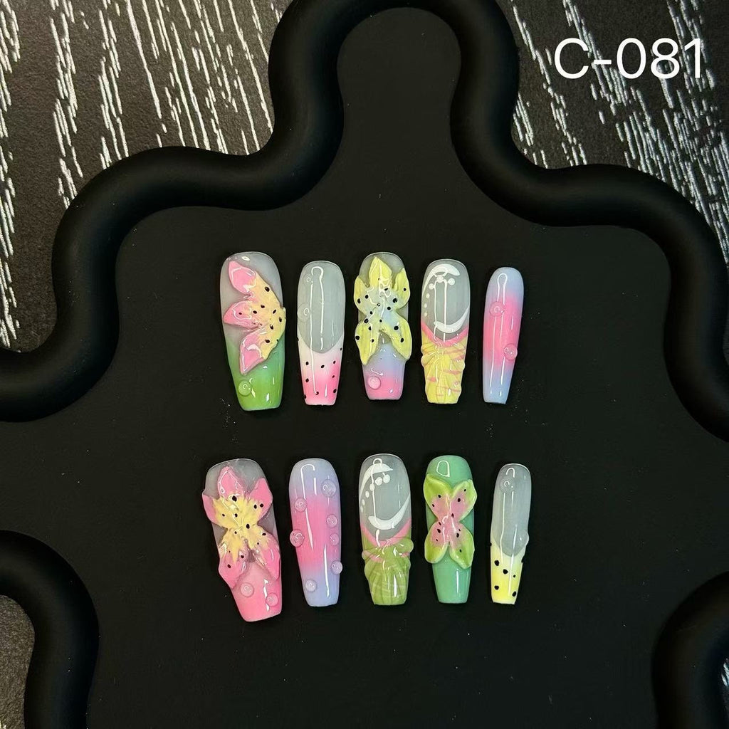 Candy 🍭 Pastel Flower Detail Acrylic Set
