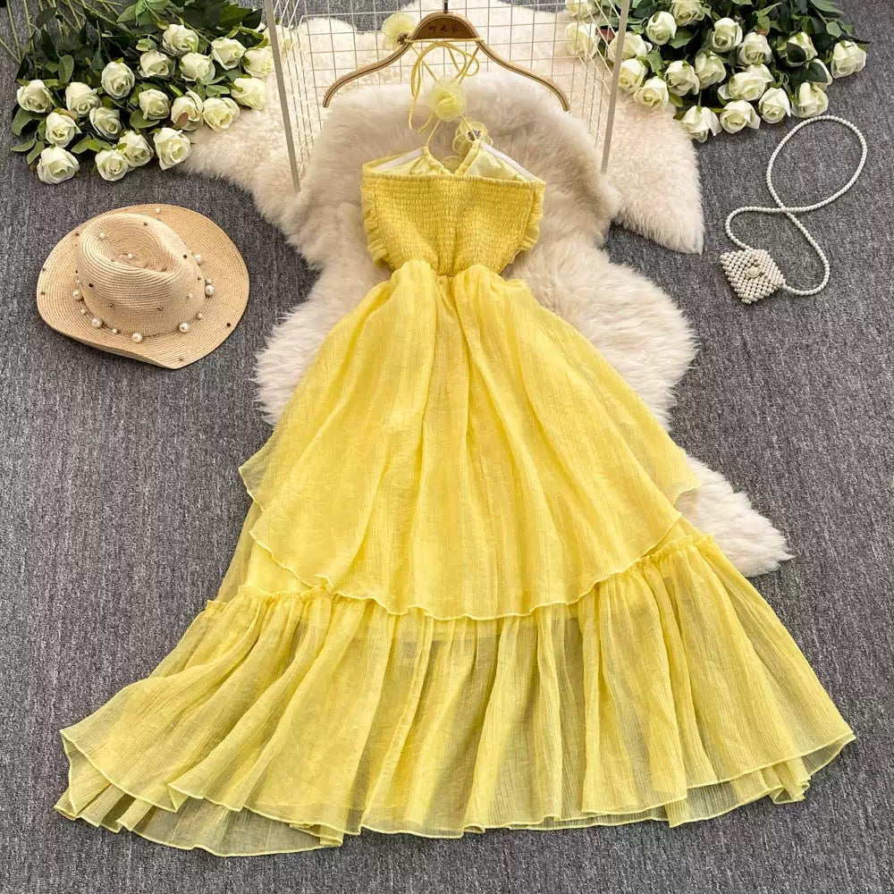 Halter Neck Vacation dress