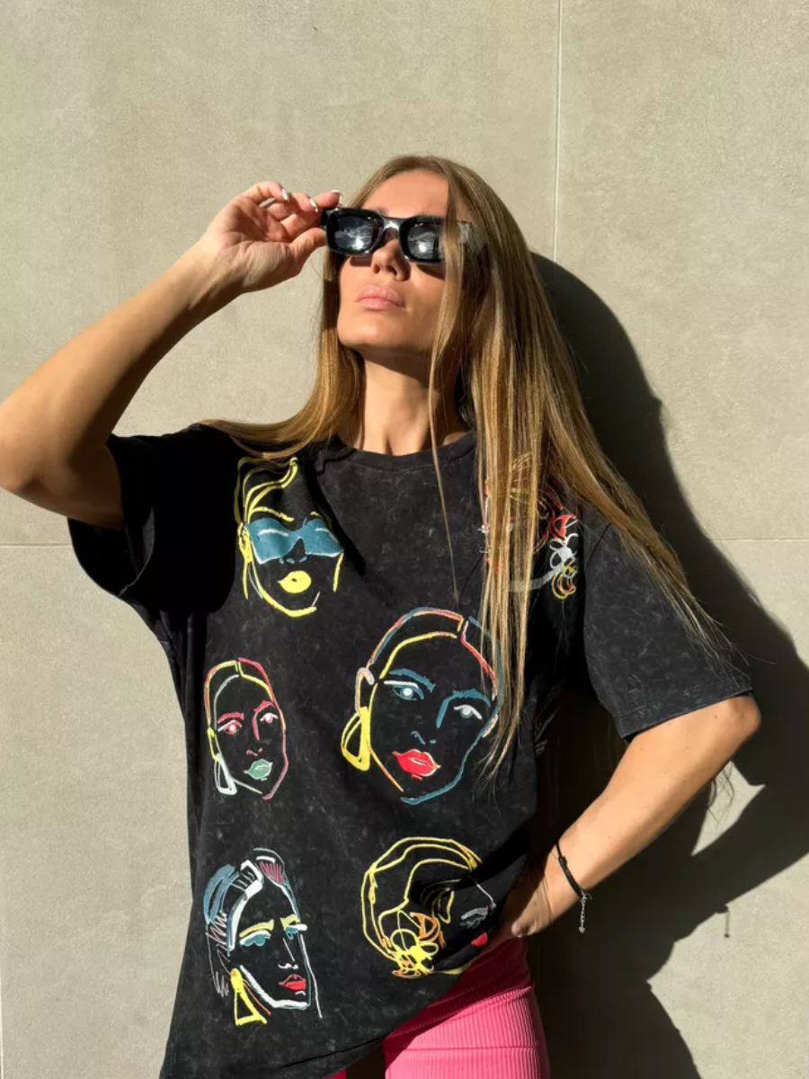 Trendy vintage American Top