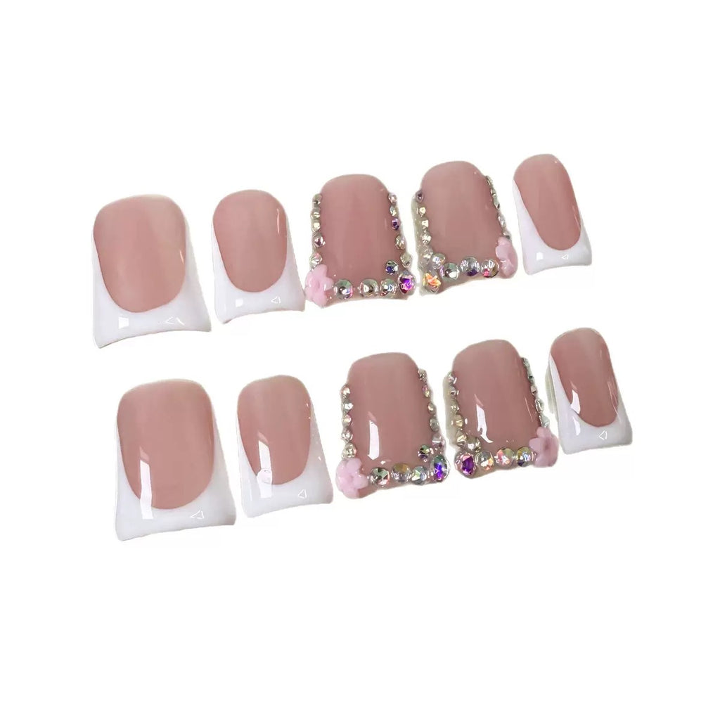 Classic French-tips Acrylic Set