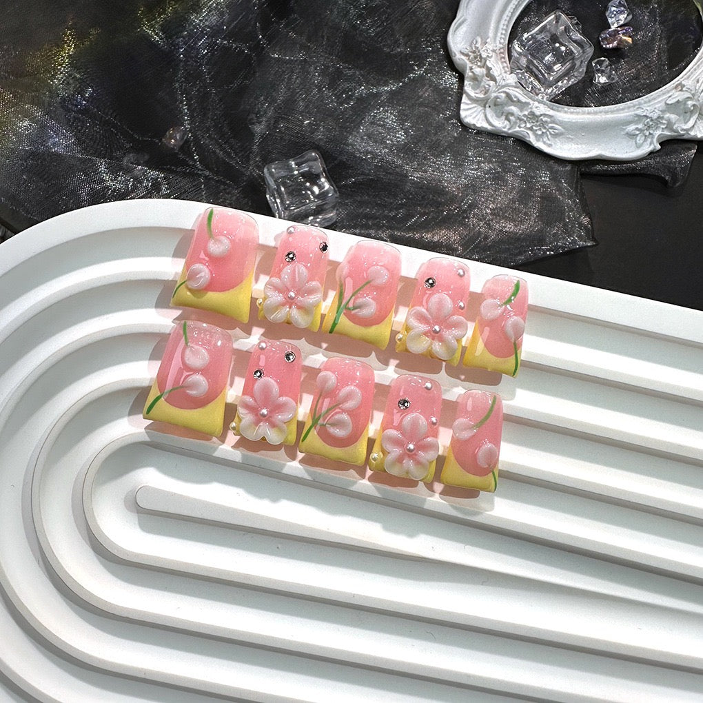 Flower Detail Acrylic Set